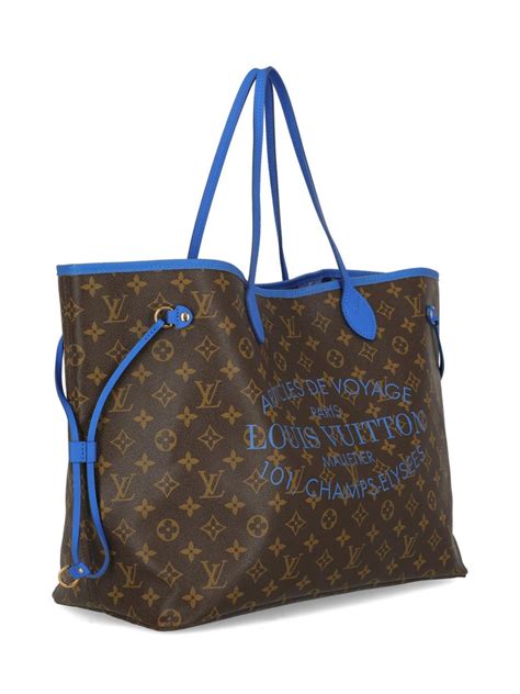 louis vuitton neverfull navy|louis vuitton neverfull sale.